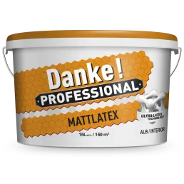 Краска моющаяся Professional Mattlatex Danke!
